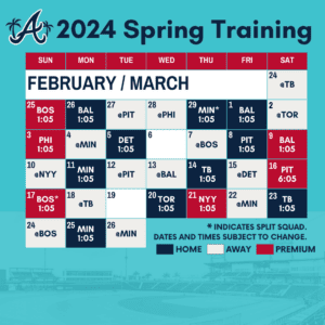 Spring Training Single Game Tickets